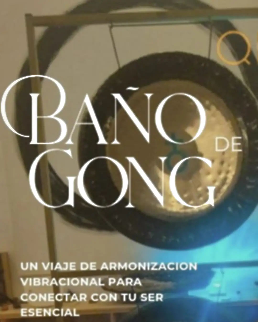 baño de gong